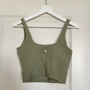 NULU FOLD TIGHT CROP TANK Lululemon